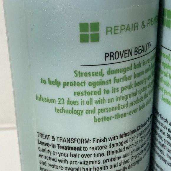 Infusium 23 Leave In Treatment Step 3 Repair Renew 3 Bottles DISCONTINUED 16oz - Picture 8 of 13